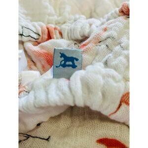 Little Unicorn Flamingo Fitted Crib Sheet